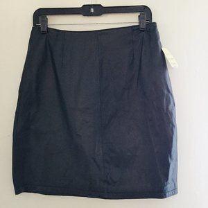 Wilsons Leather Vintage 100%  Leather Maxima A- Line Skirt Size 10 New With Tags